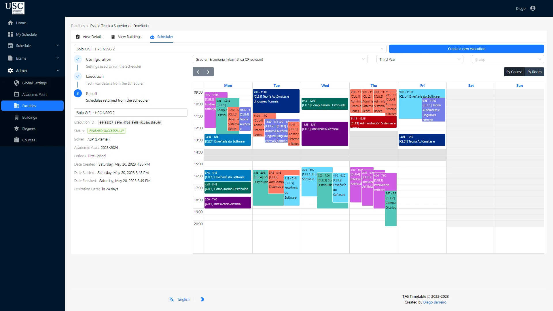University Timetable Solver